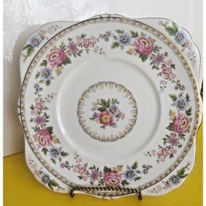 Rare Vintage Royal Grafton "Malvern" Pattern 9" Cake Plate